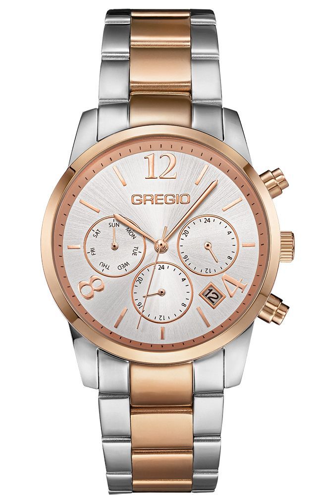GREGIO LINN ROSE GOLD STAINLESS STEEL BRACELET GR290050